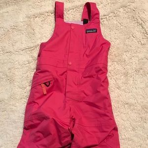 Patagonia toddler bib snow pants 2T